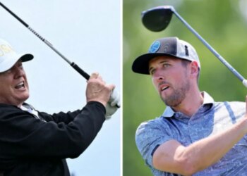 Kur Harry Kane sfidoi Donald Trump në golf