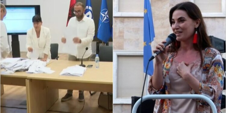:LIVE Gara PD, Berisha zgjedh folësen e protestës flamingove kryetare Këshillit Kombëtar; Julia Emiri zë vend Edi Palokës