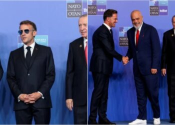 Macron me syze errëta, Rama me atlete bardha, The Guardian publikon fotot pikante nga samiti NATO-s në Ankara