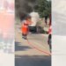 Makina përfshihet nga flakët dhe digjet plotësisht në Vlorë, nuk raportohet për të lënduar