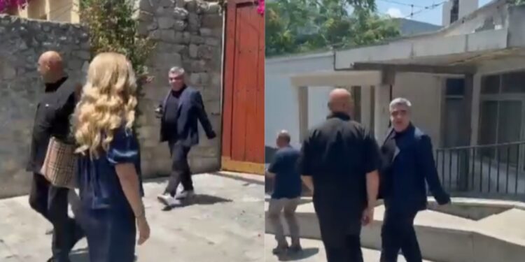 Ministri Gonxhe debaton me anëtaren e Kryesisë së PD: Pse dilni, iu pret populli; Je protestuese apo profesioniste?