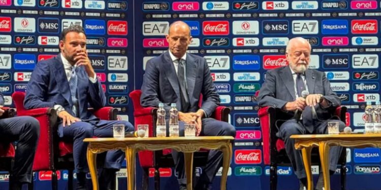 Napoli prezanton Massimiliano Allegrin: Me fat që përsëri trashëgova një skuadër të Contes; Italia? Nuk më kontaktuan.