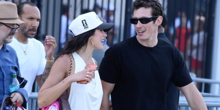 Pas martesës luksoze, Dua Lipa dhe Callum Turner shfaqen së bashku në finalen e Kupës së Botës