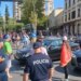Protestuesit bllokojnë rrugën te kryqëzimi i Rrugës së Elbasanit, përplasen me policinë dhe ndalojnë kalimin e mjeteve