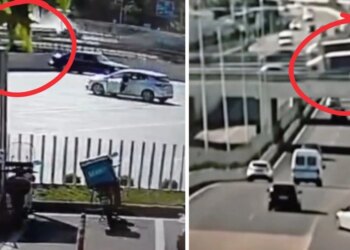Publikohet video e momentit të aksidentit tragjik, betonierja futet shpejt në rrethrrotullim, përplas Audi-n dhe bie nga lartësia