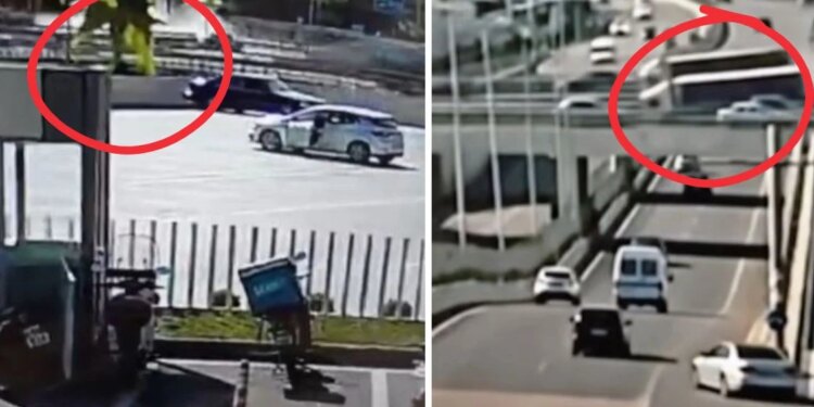Publikohet video e momentit të aksidentit tragjik, betonierja futet shpejt në rrethrrotullim, përplas Audi-n dhe bie nga lartësia