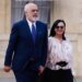 Samiti i Koalicionit të Vullnetmirëve: Rama ndan pamjet pas darkës me Macron, shoqëruar nga bashkëshortja