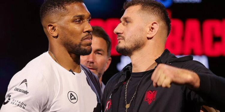Sonte shkruhet historia: Kristian Prenga sfidon Anthony Joshua-n në duelin më të madh të boksit shqiptar