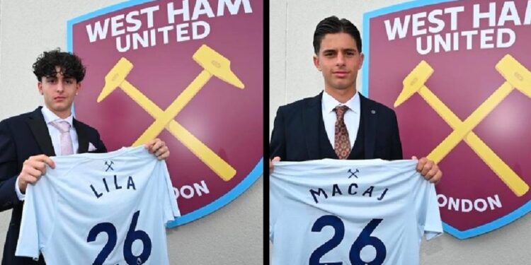 Talentet kuqezi bëjnë hapin e madh, West Ham i beson të ardhmen dy shqiptarëve