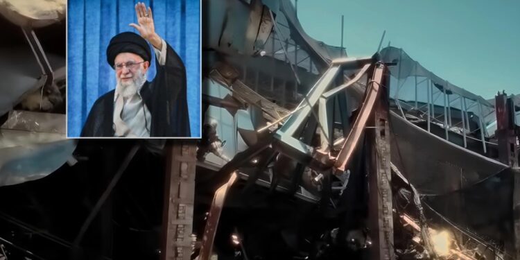 VIDEO/ Kompleksi i Ajatollah Ali Khameneit i kthyer në gërmadha, Irani publikon imazhe të shkatërrimit të plotë