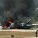 VIDEO/ Momenti dramatik kur një F-16 bën ulje emergjente në Zakynthos, piloti shpëton avionin pa përdorur rrotat