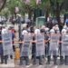Vezë e domate ndaj efektivëve, policia përgjigjet me gaz, disa shoqëruar; përplasje për kredi 302 mln dollarë SHBA