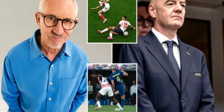 Ylli i SHBA pezullohet për kartonin e kuq; mbrojtësi anglez dënim dy ndeshjesh, shpërthen Lineker: Infantino në telashe