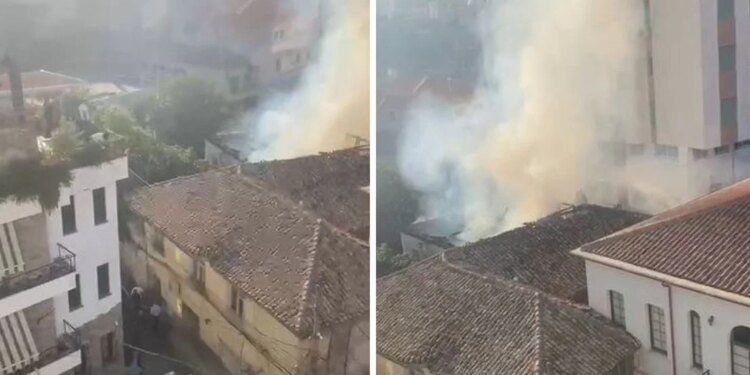 Zjarr në qendër të Durrësit, objekti i përfshirë në konflikt gjyqësor mes kishës katolike dhe familjes