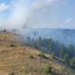 Zjarri përfshin pyllin në Voskopojë; terreni i vështirë pengon zjarrfikësit të intervenojnë pranë vatrës