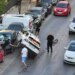 Aksident i trefishtë në Sarandë: turisti humb kontrollin e mjetit dhe përplas makinat e parkuara