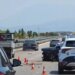 Aksident në bypass-in e Fierit: Makina përplaset me barrierat e autostradës, një person transportohet në spital