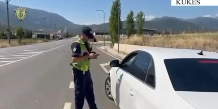 Arrestohet në Kukës shofer që drejtonte në gjendje të dehur dhe pa leje; procedohet edhe një i mitur