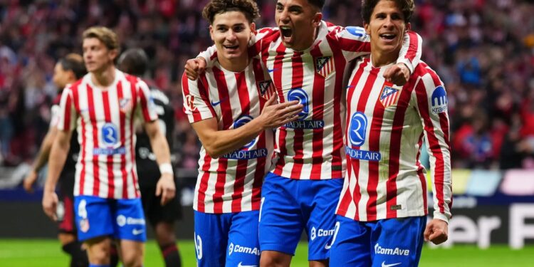 Atletico Madrid pushton Andaluzinë, Baena dhe Lookman fundosin Sevillan në 33 minuta