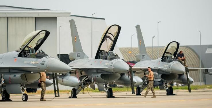 Avion luftarak i NATO-s rrëzon një dron që shkelte hapësirën ajrore të Rumanisë, i katërti këtë vit
