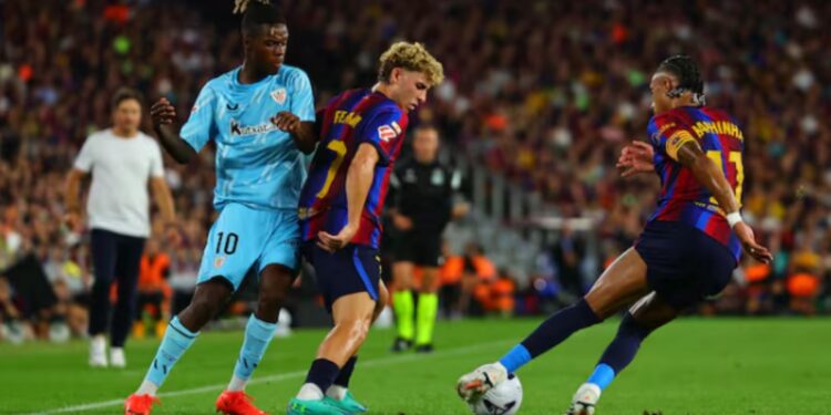 Barcelona i përgjigjet Realit të Madridit, mposht Athletic Bilbaon dhe Rodri debuton