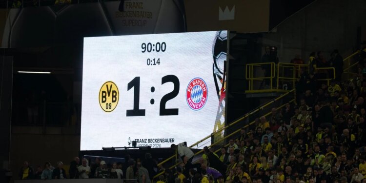 Bayern Munich hesht Murin e Verdhë, mposht Dortmundin dhe fiton Superkupën e Gjermanisë
