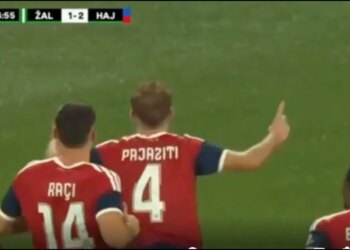 Conference League/ Pajaziti lë gjurmë me Hajdukun e Splitit me një supergol, kroatët pranë playoffit (VIDEO)