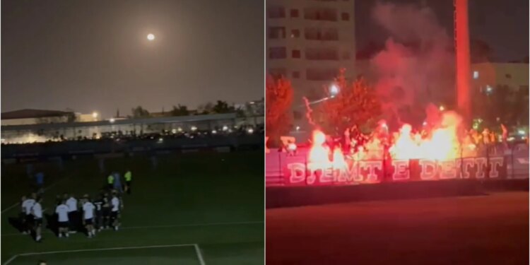 Çudirat e kampionatit shqiptar: në Teuta-Tirana ikën energjia elektrike, dritat i sjellin tifozët