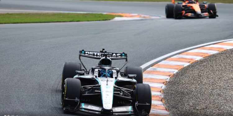Formula 1/ George Russell fiton raundin e parë në Zandvoort dhe triumfon në Garën Sprint në Holandë