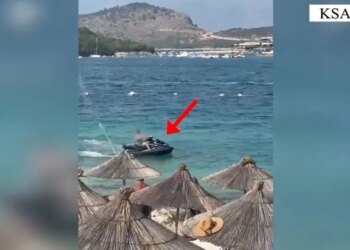 Gjobë 5 milion lekë për drejtuesin e mjetit lundrues që shkel perimetrin e sigurisë në Ksamil