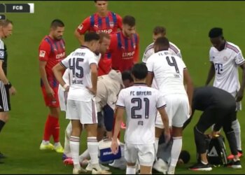 Jamal Musiala mban në ankth Bayernin, përsëri humbet ndjenjat në fushë (VIDEO)