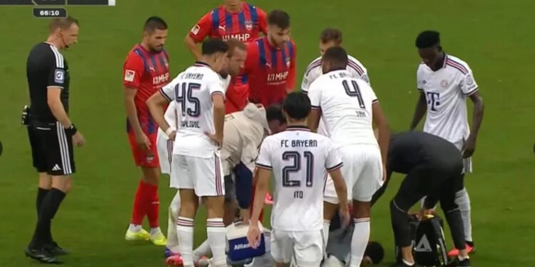 Jamal Musiala mban në ankth Bayernin, përsëri humbet ndjenjat në fushë (VIDEO)