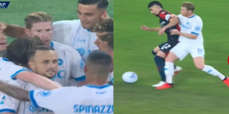 Kontestimet në Genoa-Napoli, Orsato mbron arbitrin Di Bello: De Bruyne–Vasquez nuk është gabim
