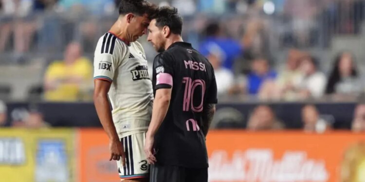 MLS gjobit Lionel Messin për goditjen me shuplakë kundërshtarit në sfidën me Philadelphian