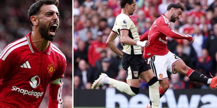 Manchester United shënon fitoren e parë në Premier League, Djajtë e Kuq mposhtin Ipswich me manita