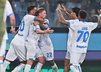 Napoli i Allegrit nis me fitore në Serie A, mposhti Genoan; Mitaj në stol gjatë gjithë ndeshjes