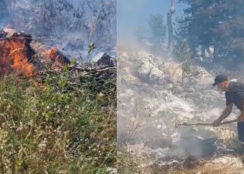 Në Elbasan mbeten aktive dy vatra zjarri, më problematike në Malin e Dardhës