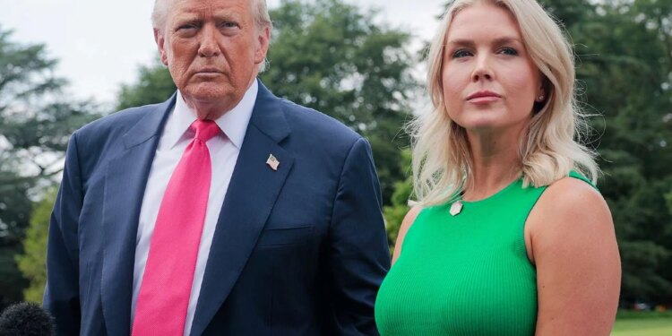 Një tjetër ndryshim në kabinetin e Trump: presidenti njofton largimin e Karoline Leavitt si sekretare e shtypit