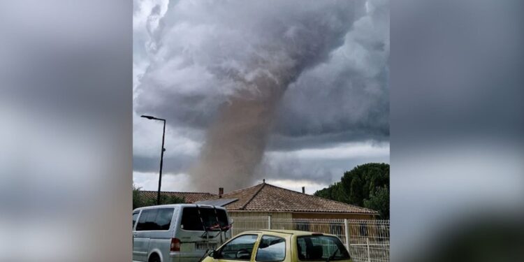 Pas vapës, Franca preket nga stuhitë; tornado godet fshatin në jugperëndim, 2 të zhdukur dhe 42 të plagosur