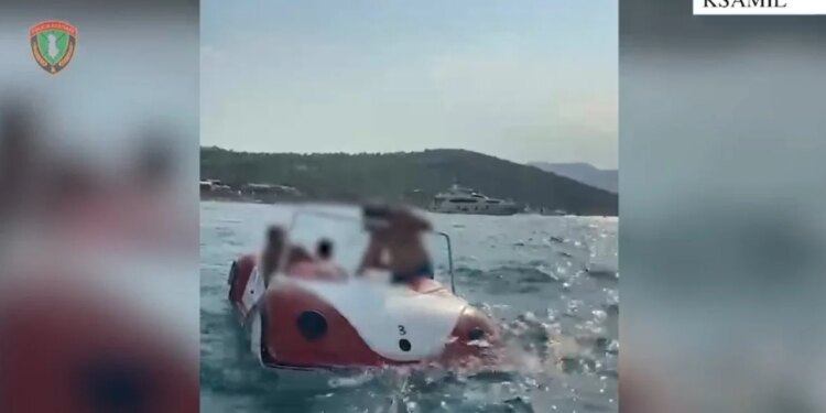 Pesë turistë suedezë shpëtohen në Ksamil pasi rrezikuan të mbyteshin në det