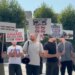 Protestë para Kuvendit të Kosovës në nisje të seancës konstituive kundër ligjit për shtetësinë