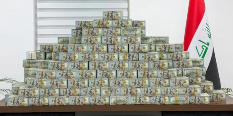 Sekuestrohen në Irak mbi 26 milionë dollarë dhe mbi 60 kg ar; dyshohen zyrtarë të lartë për korrupsion