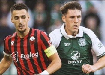 Shkëndija bie në Skoci, tetovarët humbin ndeshjen e parë ndaj Hibernian në Conference League; kualifikimi vendoset në kthim