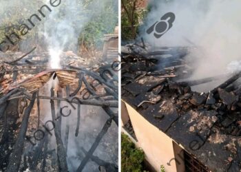 Shkrumbohet banesa në Libohovë, familja shpëton mrekullisht. Flakët dyshohet se u shkaktuan nga soba e gatimit