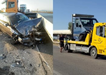Tre automjete përplasen në autostradën Levan-Tepelenë; një person i lënduar
