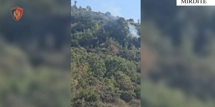 U kap në flagrancë duke ndezur disa vatra zjarri, vihet në pranga 65-vjeçari në Mirditë
