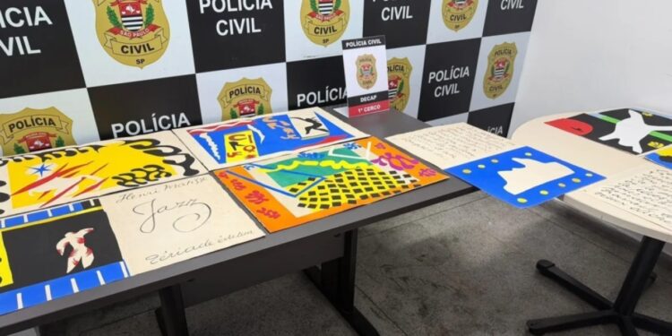 U vodhën në 2025, gjenden 8 vepra të Matisse në Brazil; policia zbulon armën mes veprave të artit