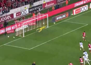 Video/ Daku zhbllokohet në kampionat, shënon nga pika e bardhë për Spartakun e Moskës