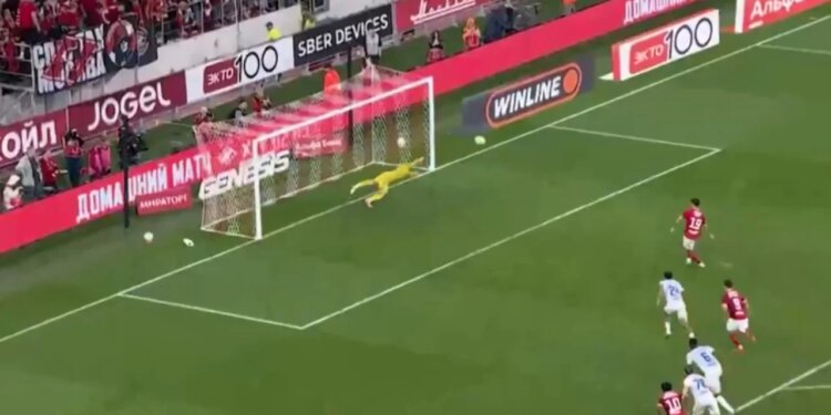 Video/ Daku zhbllokohet në kampionat, shënon nga pika e bardhë për Spartakun e Moskës
