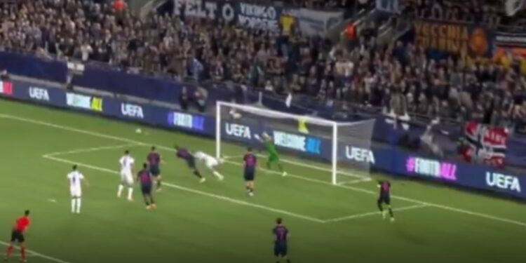 Video/ Festë shqiptare në Norvegji, Arbër Hoxha shënon në sfidën play off të Champions League